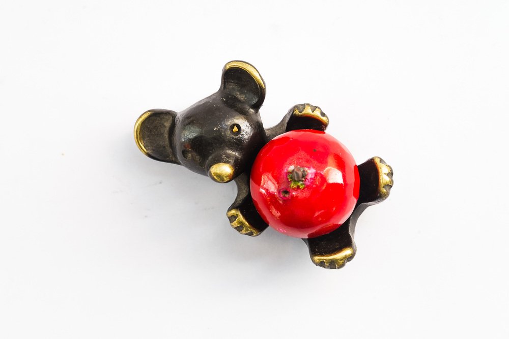 Bear Candleholder by Walter Bosse for Herta Baller, 1950s