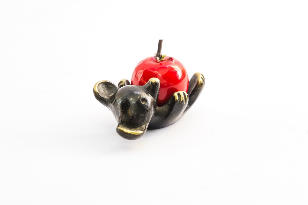 Bear Candleholder by Walter Bosse for Herta Baller, 1950s