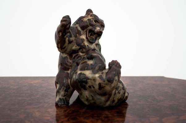 Bear Figurine by Knud Khyn for Royal Copenhagen, 1950s-BXB-682561