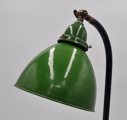 Beautiful Green Industrial Lamp (30s) – Bauhaus Style-YXG-1327839