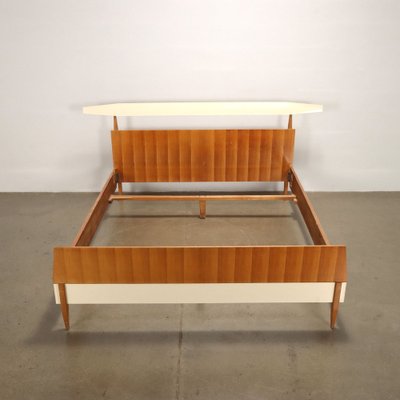 Bed Frame in Laminate & Mahagony, 1960s-VMM-1694118