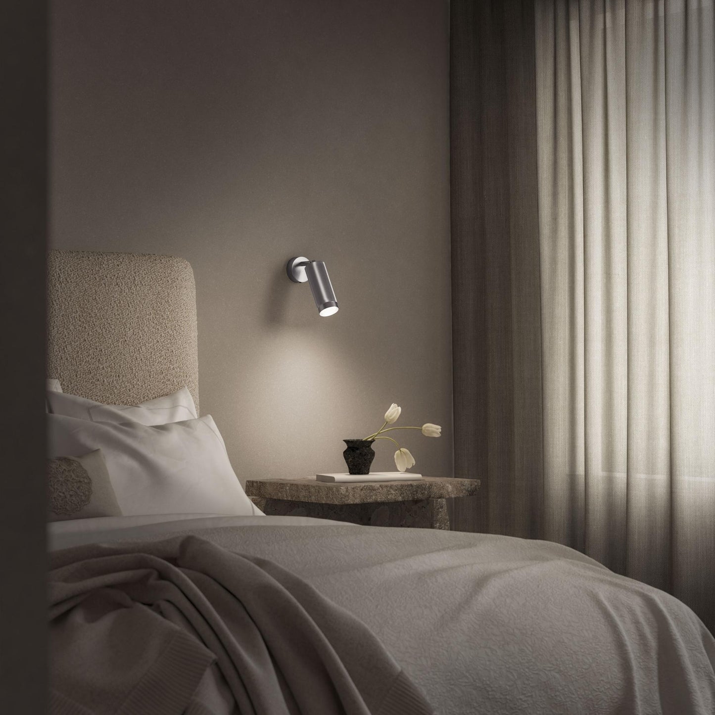Edgeform Holster Wall Lamp Nickel