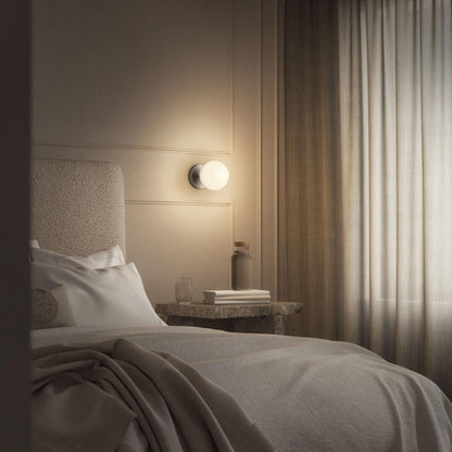 Edgeform Stringball 1 Wall/Ceiling Lamp Nickel