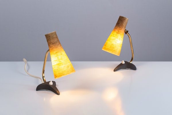 Bedside Crowfoot Lamps from Cosack Leuchten, 1950s, Set of 2-NHX-2035035