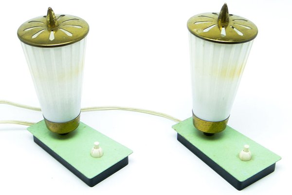 Bedside Lamps, Germany, 1960s, Set of 2-BKO-1419788