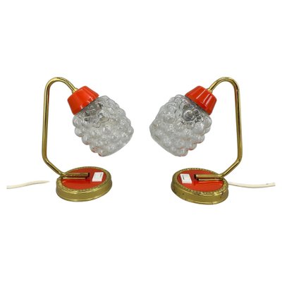 Bedside Lamps in the style of Helena Tynell 1970s, Set of 2-TZ-1449423