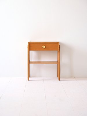 Bedside Table in Oak, 1960s-QWP-2034919