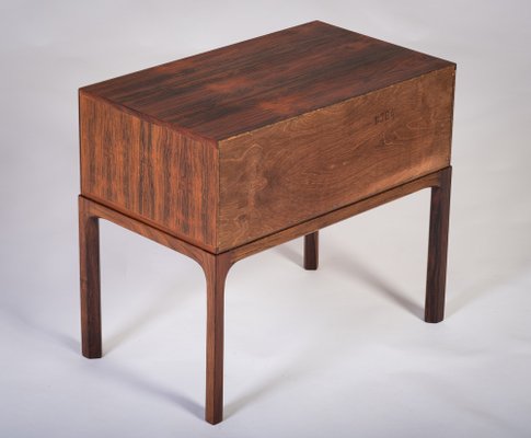 Bedside Table in Rosewood by Aksel Kjersgaard, Denmark, 1960s-ZGQ-1734669