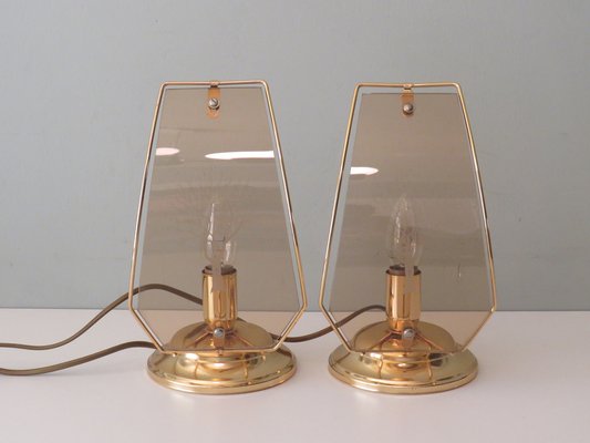 Bedside Table Lamps, Netherlands, 1970s, Set of 2-UKG-1309388