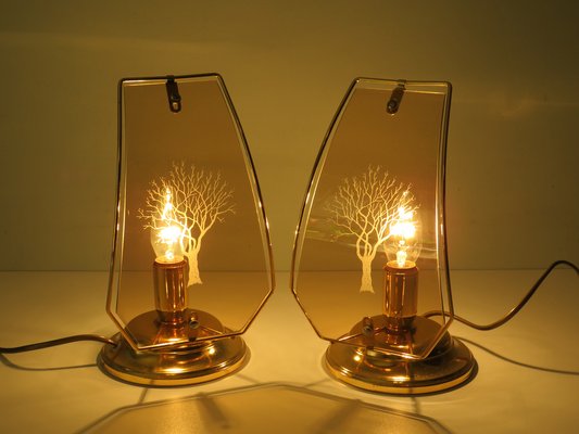 Bedside Table Lamps, Netherlands, 1970s, Set of 2-UKG-1309388