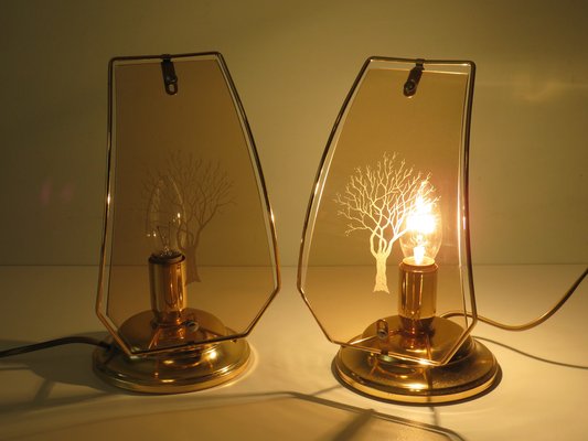 Bedside Table Lamps, Netherlands, 1970s, Set of 2-UKG-1309388