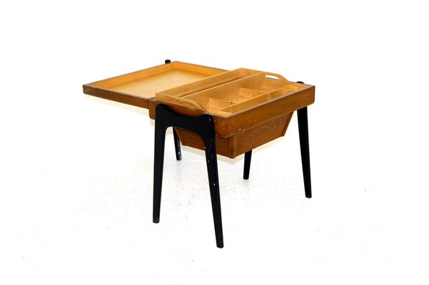 Bedside Table or Worktable, Sweden, 1950s-GEK-1047363