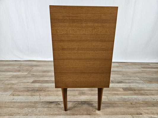 Bedside Table with Drawer and Open Compartment, Italy, 1980s-ZUW-1804113