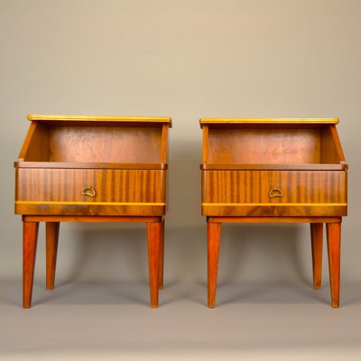 Bedside Tables, 1950s, Set of 2-AOU-1795680