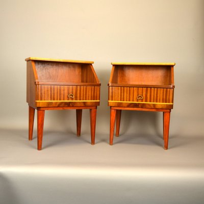 Bedside Tables, 1950s, Set of 2-AOU-1795680