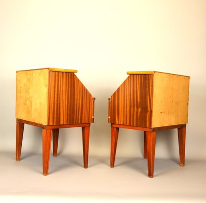 Bedside Tables, 1950s, Set of 2-AOU-1795680