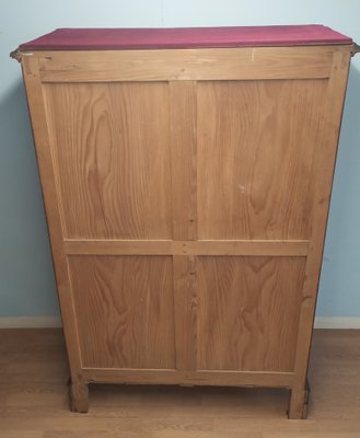 Bedside Tables and Chest of Drawers in Walnut, 19th Century, Set of 3-BZF-1787688