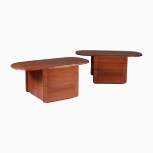 Bedside Tables by Afra & Tobia Scarpa for Molteni, Set of 2-VJY-2018272