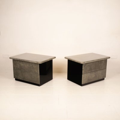 Bedside Tables by Aldo Tura, 1960s, Set of 2-BAD-1795553