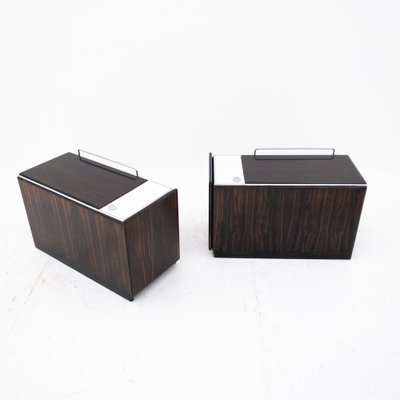 Bedside Tables by Fabio Lenci for Bernini, Italy, 1980s, Set of 2-UPW-1736116