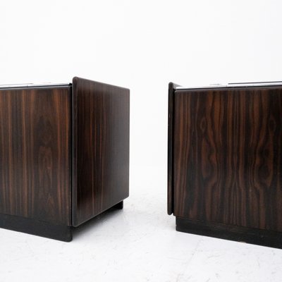 Bedside Tables by Fabio Lenci for Bernini, Italy, 1980s, Set of 2-UPW-1736116