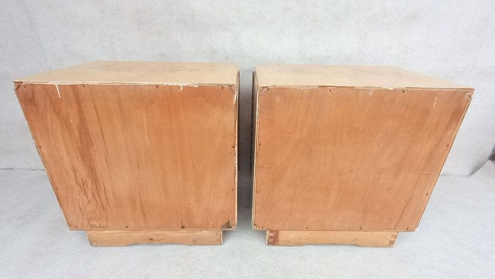 Bedside Tables by Jindrich Halabala for Up Závody, 1960s, Set of 2-VIC-1802157