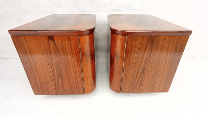 Bedside Tables by Jindřich Halabala for Up Závody, 1960s, Set of 2-VIC-1806954