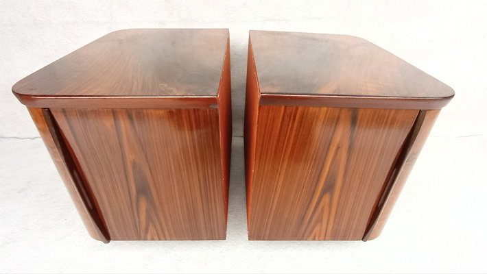 Bedside Tables by Jindřich Halabala for Up Závody, 1960s, Set of 2-VIC-1806954