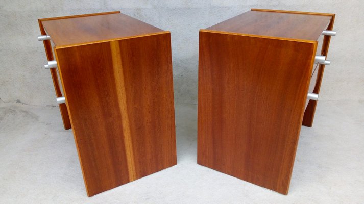 Bedside Tables by Jindřich Halabala for Up Závody, 1970s, Set of 2-VIC-1424984