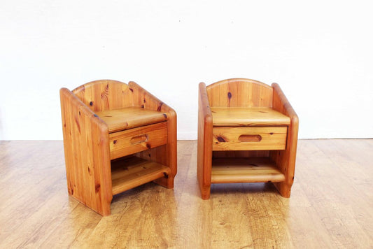 Bedside Tables by Rainer Daumiller, 1960s, Set of 2