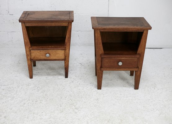 Bedside Tables by René Gabriel, France, 1945, Set of 2-MAO-1723217