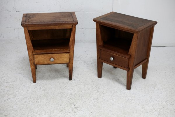 Bedside Tables by René Gabriel, France, 1945, Set of 2-MAO-1723217