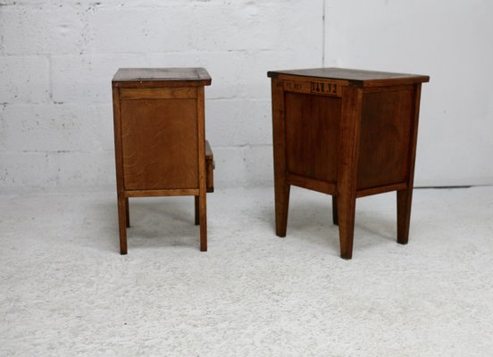 Bedside Tables by René Gabriel, France, 1945, Set of 2-MAO-1723217