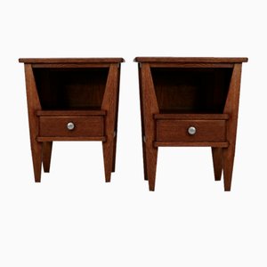 Bedside Tables by René Gabriel, France, 1945, Set of 2-MAO-1723217