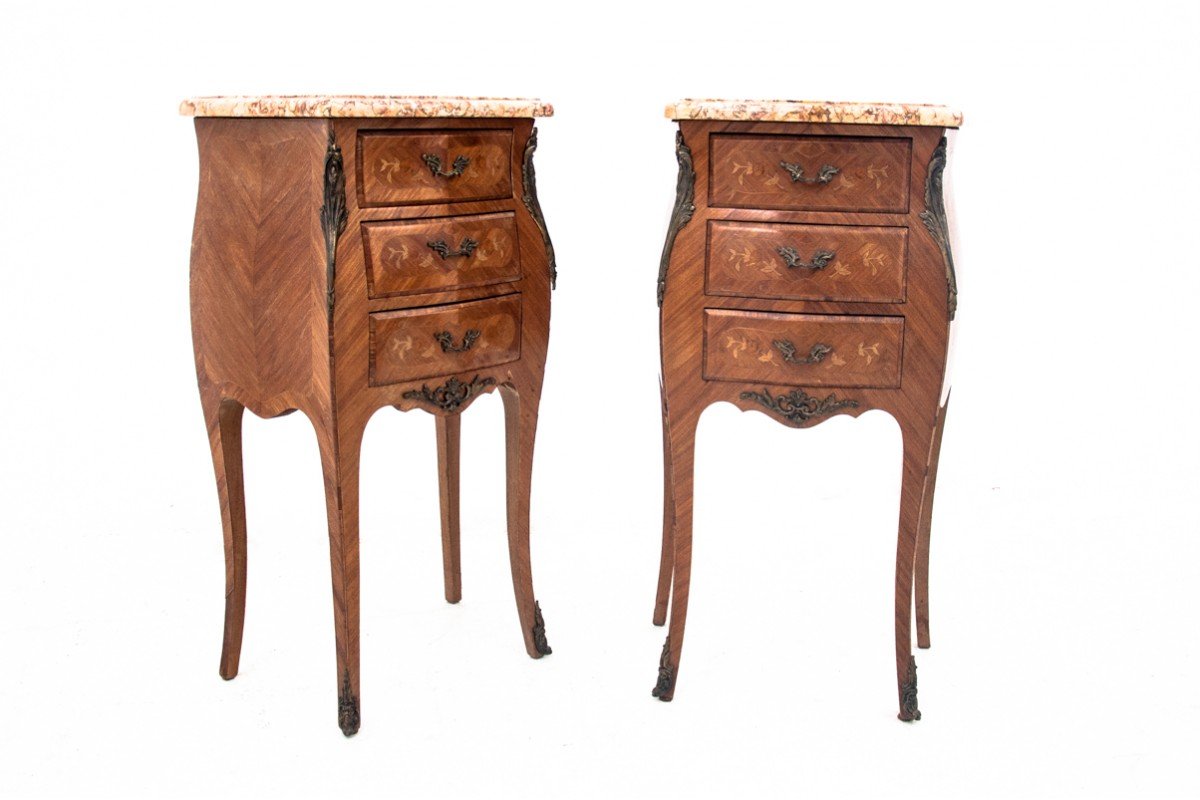 Bedside Tables, France, 1910, Set of 2