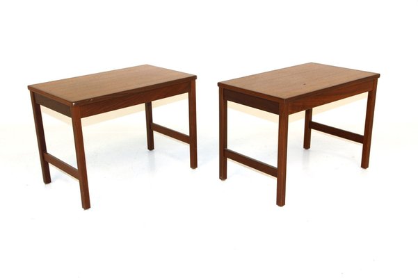 Bedside Tables from HMB, Sweden, 1960s, Set of 2-GEK-1020324