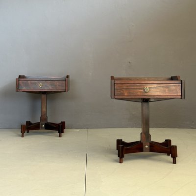 Bedside Tables Model Sc-50 by Caludio Salcchi for Luigi Sormani, Set of 2-YMJ-1813391