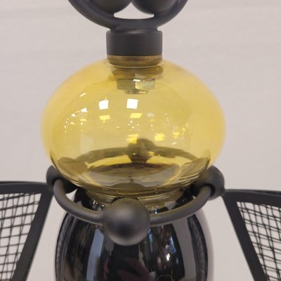 Bee Lamp in Painted Glass and Lacquered Metal by Vincet Darré for Monoprix, France-NUC-2043165