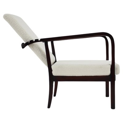 Beech Adjustable Armchair, Czechoslovakia, 1940s-TZ-1724417