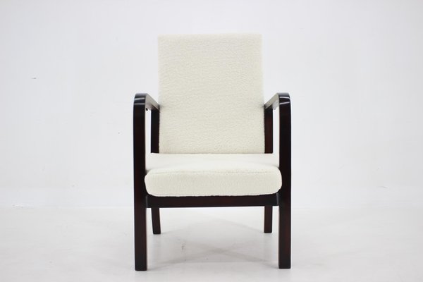 Beech Adjustable Armchair, Czechoslovakia, 1940s-TZ-1724417