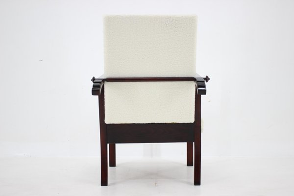 Beech Adjustable Armchair, Czechoslovakia, 1940s-TZ-1724417