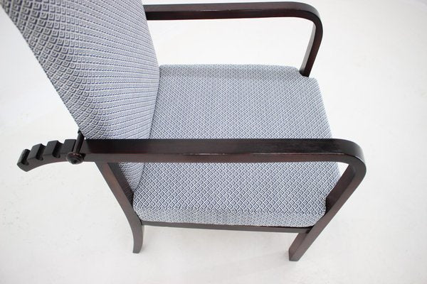 Beech Adjustable Armchair, Czechoslovakia, 1960s-TZ-1724416