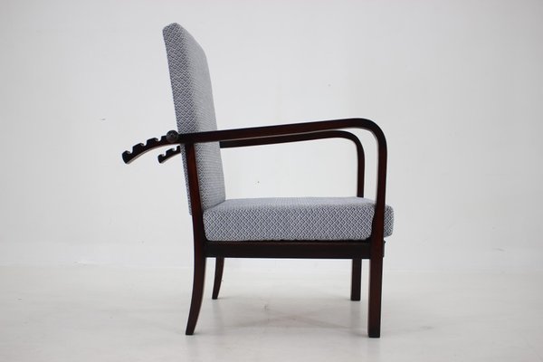 Beech Adjustable Armchair, Czechoslovakia, 1960s-TZ-1724416