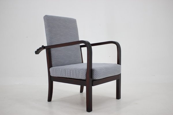 Beech Adjustable Armchair, Czechoslovakia, 1960s-TZ-1724416