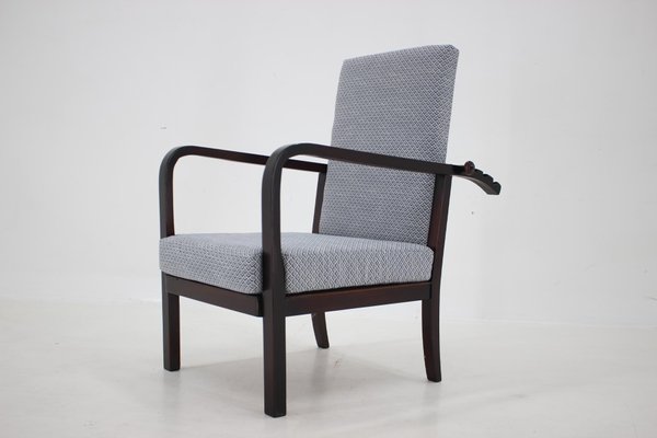 Beech Adjustable Armchair, Czechoslovakia, 1960s-TZ-1724416