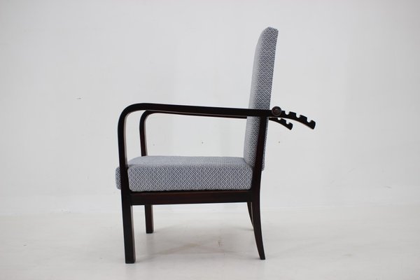 Beech Adjustable Armchair, Czechoslovakia, 1960s-TZ-1724416