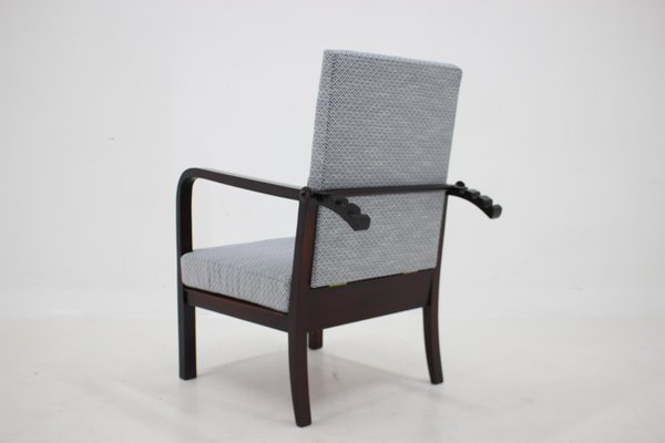 Beech Adjustable Armchair, Czechoslovakia, 1960s-TZ-1724416