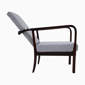 Beech Adjustable Armchair, Czechoslovakia, 1960s-TZ-1724416