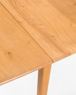 Beech and Elm Extending Dining Table by L. Ercolani for Ercol, UK, 1960s-DIP-1747269