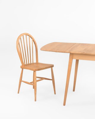 Beech and Elm Extending Dining Table by L. Ercolani for Ercol, UK, 1960s-DIP-1747269